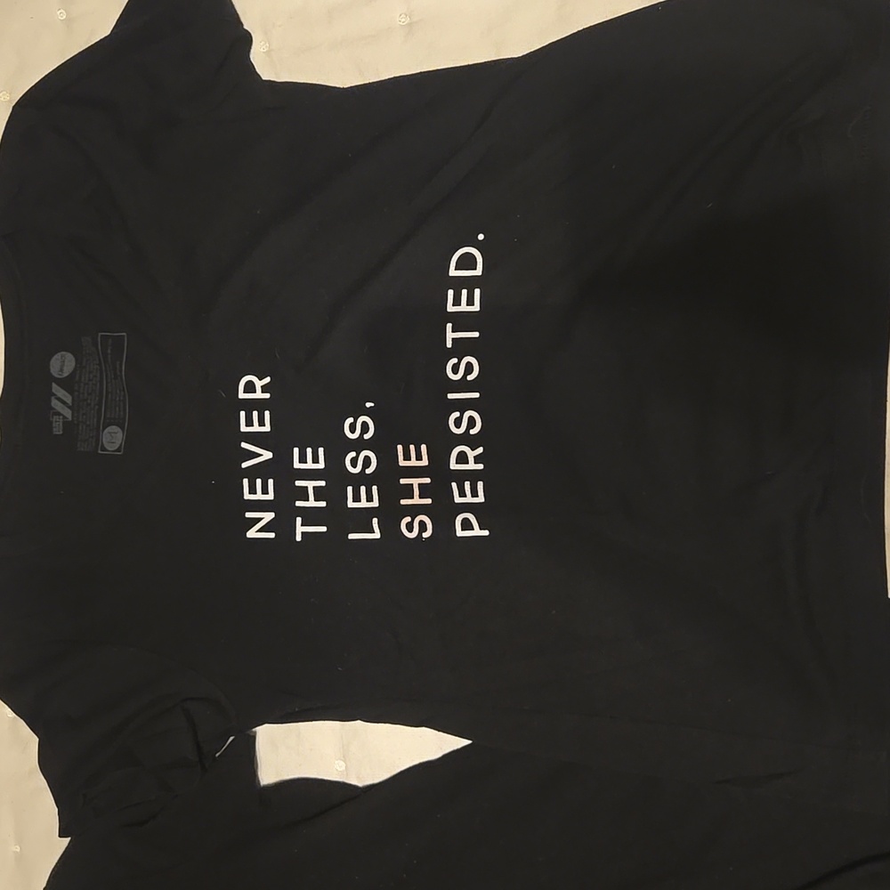 Black Graphic Tees with Bold Statements - Picture 3 of 3